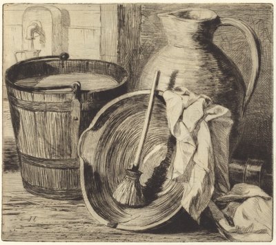 Voda od Jules Ferdinand Jacquemart