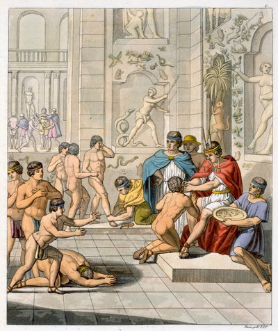Obřad v hlavním městě Inků Cuzco, Peru, c1820-1839 od Jules Ferrario