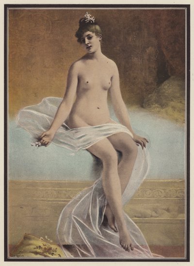 Křehkost (barevné lito) od Jules Frederic Ballavoine