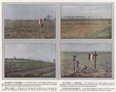 Z Barcy do Chambry, z Barcy do Vareddes, Vers Barcy, Le Plateau de Barcy od Jules Gervais Courtellemont