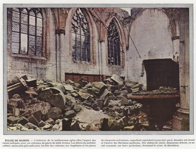 Huironský kostel od Jules Gervais Courtellemont
