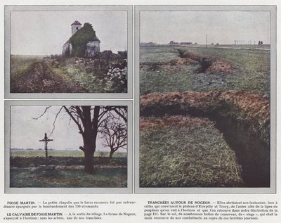 Fosse Martin, Tranchees Around Nogeon, Le Calvaire de Fosse Martin od Jules Gervais Courtellemont