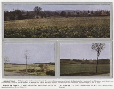 Humbeauville, Okolí Sompuis, La Cote 196 od Jules Gervais Courtellemont