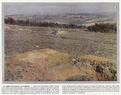 La Crete du Signal du Poirier od Jules Gervais Courtellemont