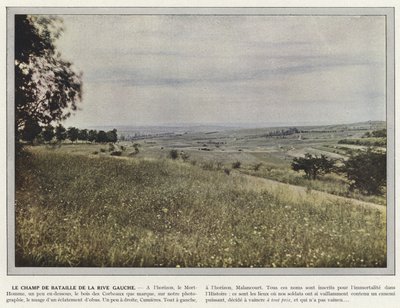 Bojiště na levém břehu od Jules Gervais Courtellemont
