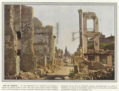 Verdunská ulice od Jules Gervais Courtellemont