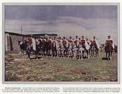 Maročtí Spahis od Jules Gervais Courtellemont