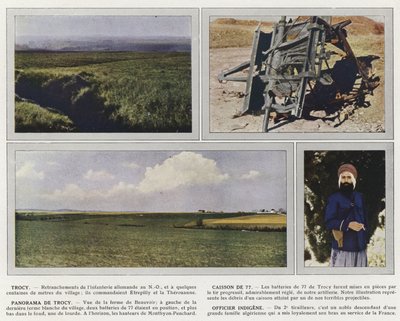 Trocy, Keson 77, Panorama Trocy, Domorodý důstojník od Jules Gervais Courtellemont
