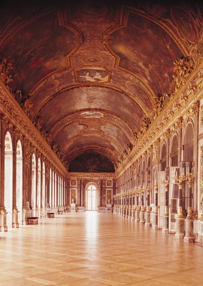 Galerie des Glaces (Zrcadlový sál) 1678-84 od Jules Hardouin Mansart