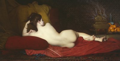 Odalisque, 1874 od Jules Joseph Lefebvre
