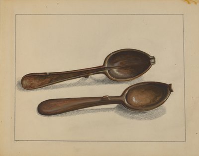 Forma na polévkovou lžíci, c. 1936. od Jules Lefevere