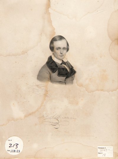Portrét Jamese S. Beckhama od Jules Lion