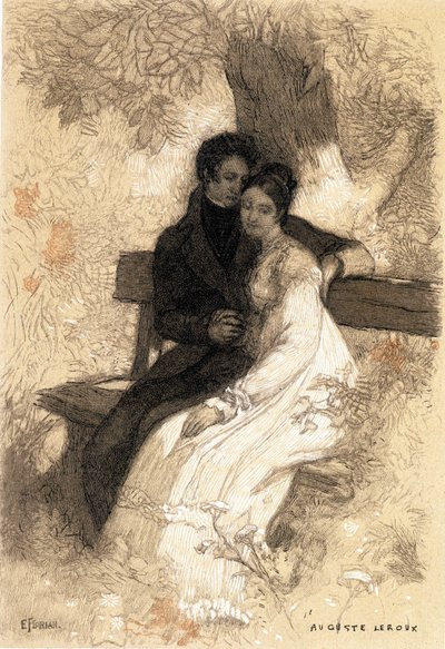 ilustrace k Eugenie Grandet, Auguste Leroux (tisk) od Jules Marie Auguste Leroux