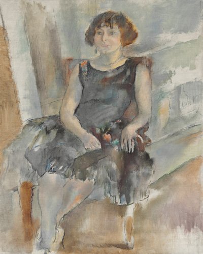 Bruneta, 1928 od Jules Pascin