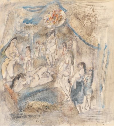 Obětování Venuši od Jules Pascin
