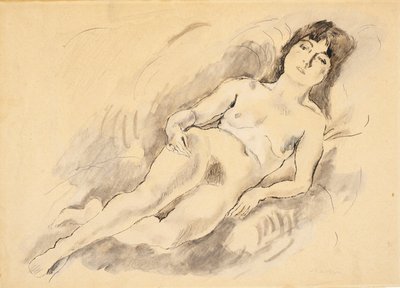 Ležící akt od Jules Pascin