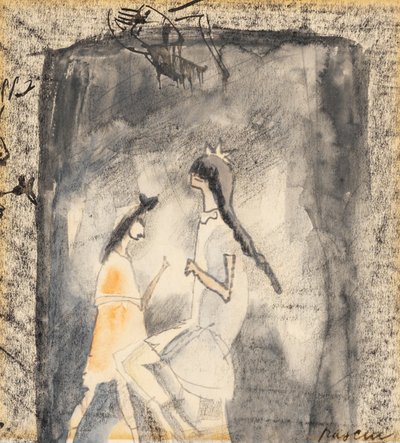 Dvě mladé dívky od Jules Pascin