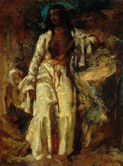 Núbijská žena od Jules Robert Auguste