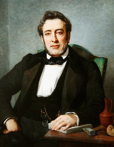 Portrét Emiliena Dumase, 1859 (olej na plátně) od Jules Salles Wagner