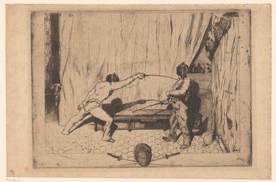 Dva šermíři v akci od Jules de Goncourt