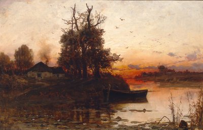 Večerní ticho, 1894 od Juli Julievich Klever