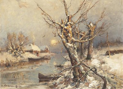 Zimní slunce, 1911 od Juli Julievich Klever