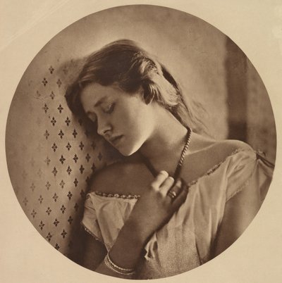 Ellen Terry, v šestnácti letech, 1864, vytiskla ca. 1913. od Julia Margaret Cameron