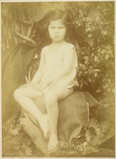 George Duckworth Study for the Infant Saint John, 1872. od Julia Margaret Cameron