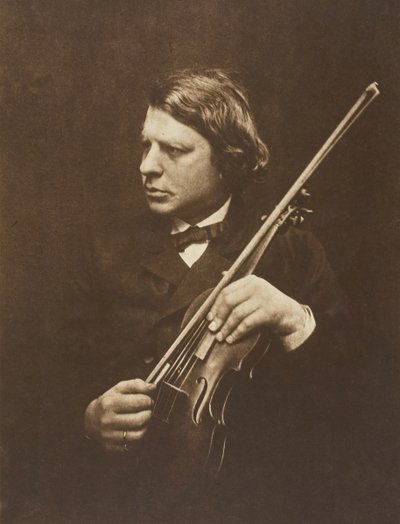 Herr Joseph Joachim, 1868, vytištěno 1875. od Julia Margaret Cameron