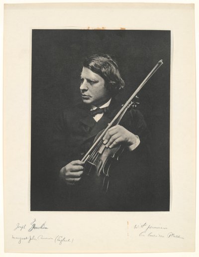 Josef Joachim od Julia Margaret Cameron