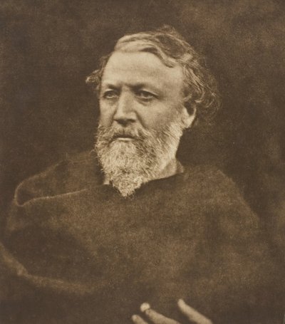 Robert Browning, 1865, vytištěno 1875. od Julia Margaret Cameron