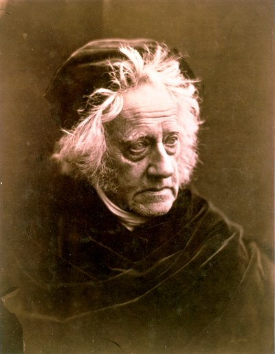 Sir John Frederick William Herschel , britský astronom, 1867 od Julia Margaret Cameron