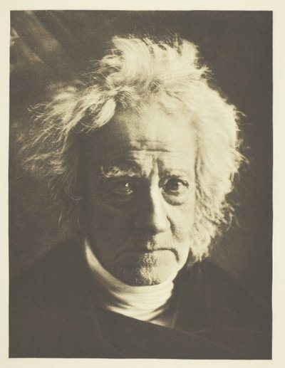 Sir John Herschel, 1867, vytištěno v říjnu 1890. od Julia Margaret Cameron