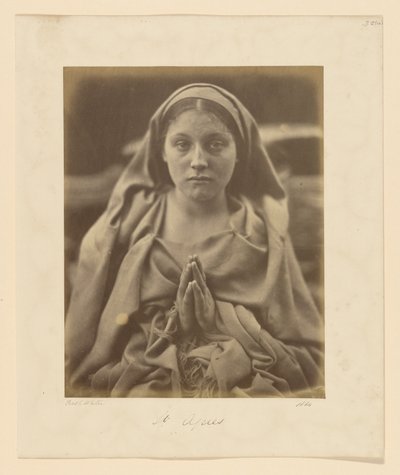Svatá Anežka od Julia Margaret Cameron