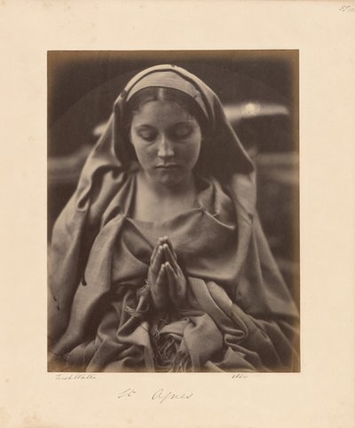 Svatá Anežka od Julia Margaret Cameron