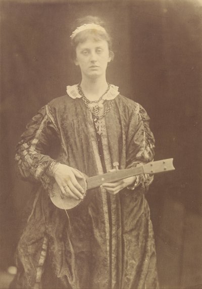 "Slzy z hloubi božského zoufalství vystupují v srdci a sbírají se do očí" od Julia Margaret Cameron