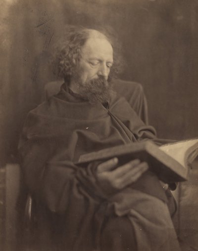 Tennyson Reading, 1865. od Julia Margaret Cameron