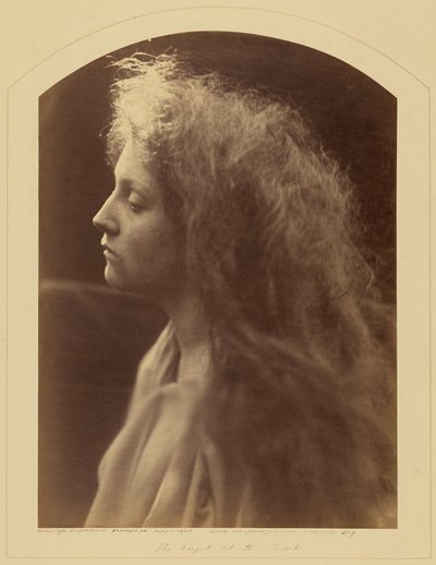 Anděl u hrobu od Julia Margaret Cameron