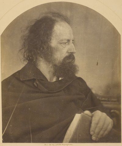 Špinavý mnich, Alfred Tennyson od Julia Margaret Cameron