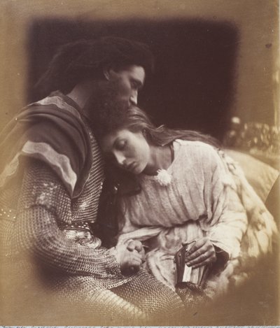 Rozchod sira Lancelota a královny Guinevery od Julia Margaret Cameron