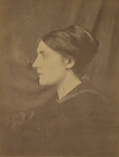 [Neznámá žena z profilu], 1866-68. od Julia Margaret Cameron