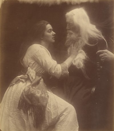 Vivien a Merlin, září 1874. od Julia Margaret Cameron