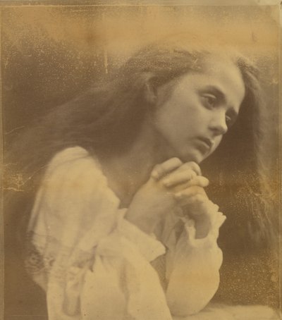 Mladá dívka se modlí od Julia Margaret Cameron
