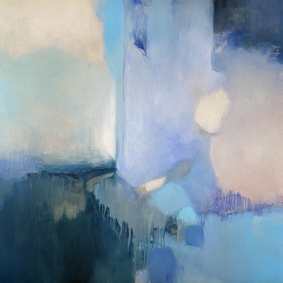 Abstrakt: Modrá vyrovnanost od Julia Purinton