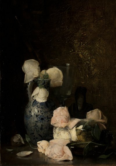 Růže, kolem 1880-90 od Julian Alden Weir