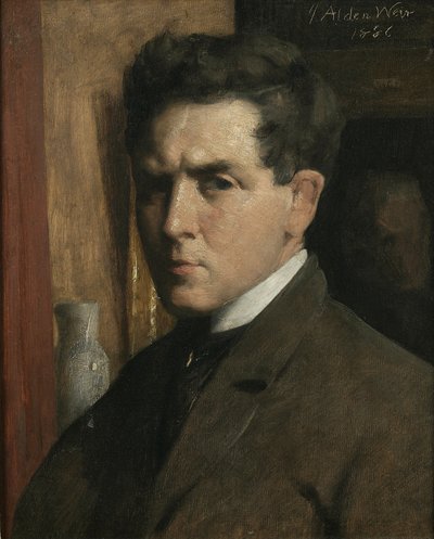Autoportrét, 1886 od Julian Alden Weir
