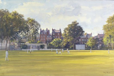 Kriket v Burton Court od Julian Barrow