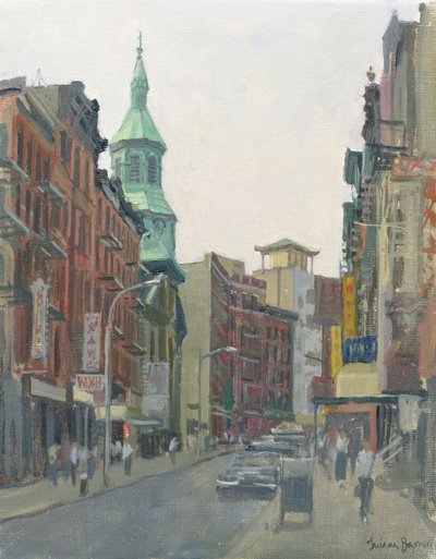 Mott Street, New York, 1997 od Julian Barrow