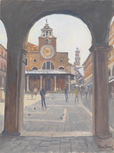 Kostel San Giacometo, 2009 od Julian Barrow