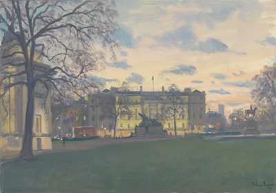 Jarní večer, Hyde Park Corner, 2010 od Julian Barrow